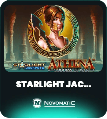 Starlight Jackpots Athena Goddess of War